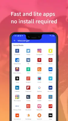 Messenger android App screenshot 1