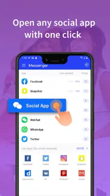 Messenger android App screenshot 4